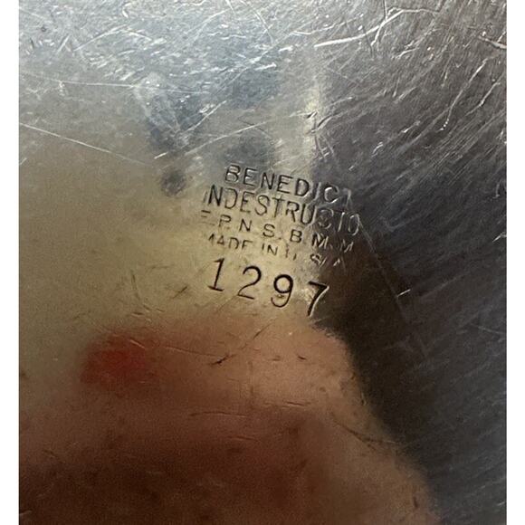 Vintage Indestructo Kettle Coffee Pot Number 1297 8 ” High 5” Round Benedict - Picture 7 of 7